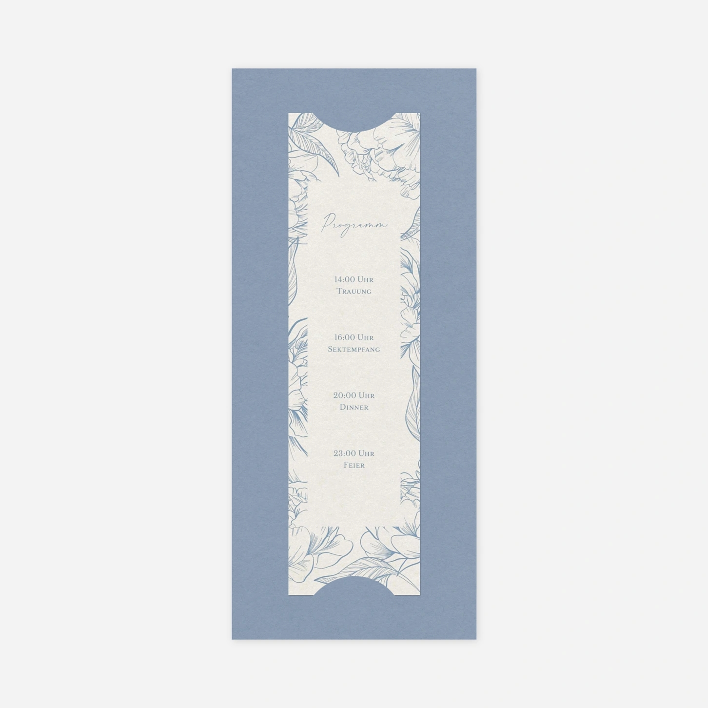 Hochzeitseinladung Spaziergang im Garten