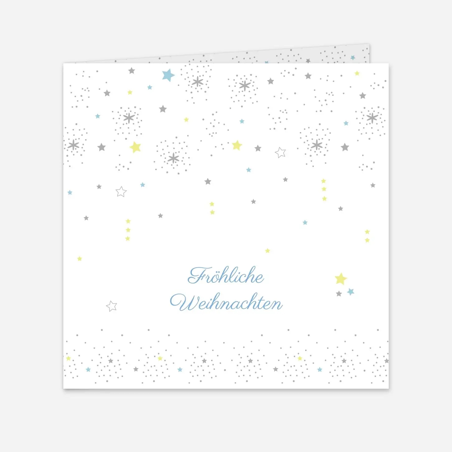Weihnachtskarte Sterne