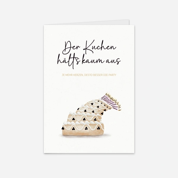 Je mehr Kerzen…