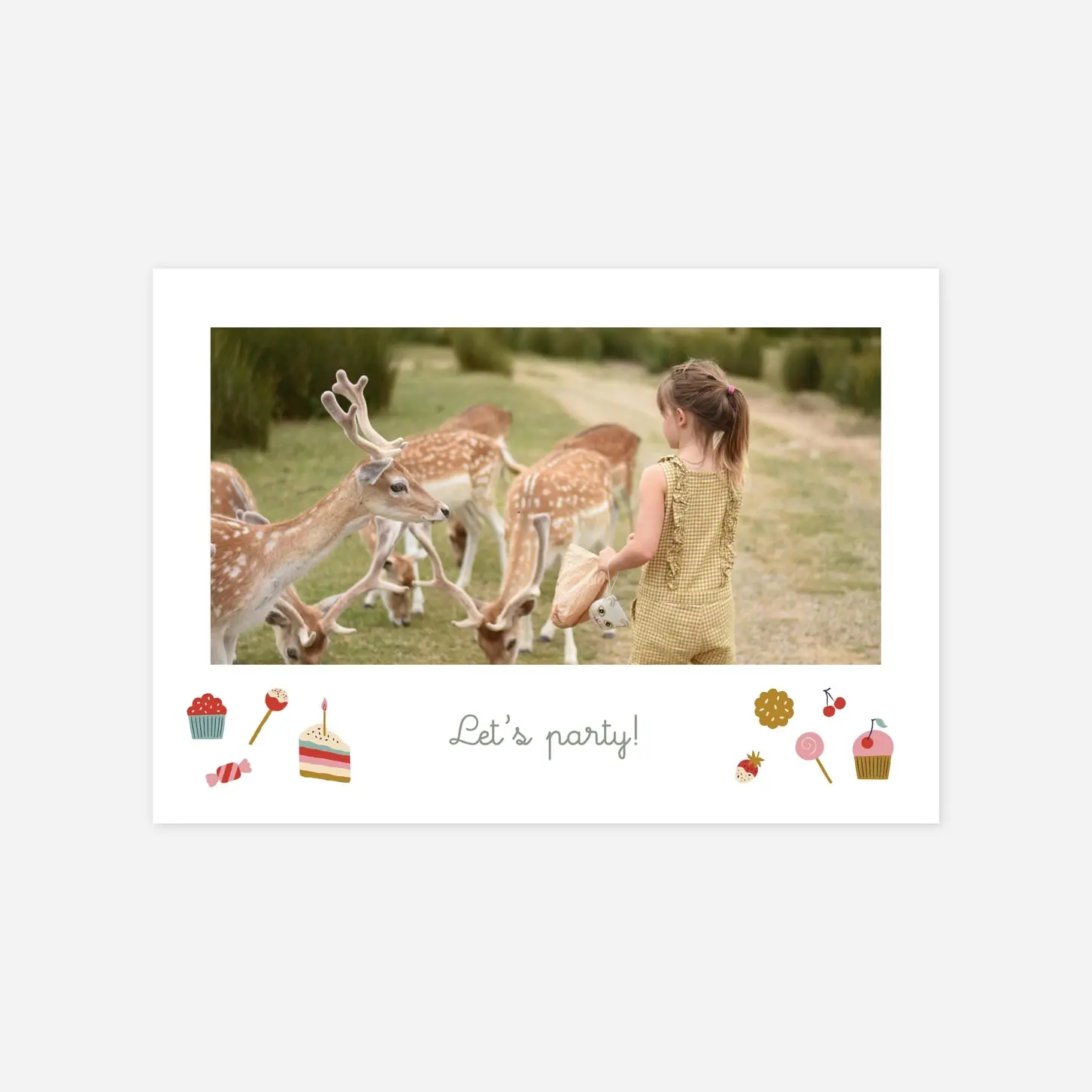 Kindergeburtstagseinladung Sweet Candy