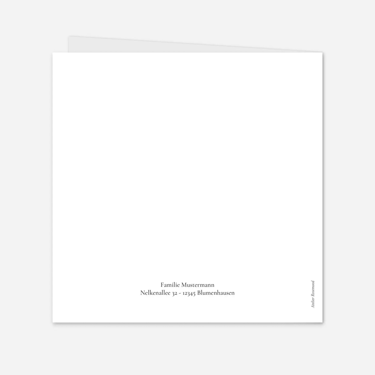 Geburtskarte Sweet family