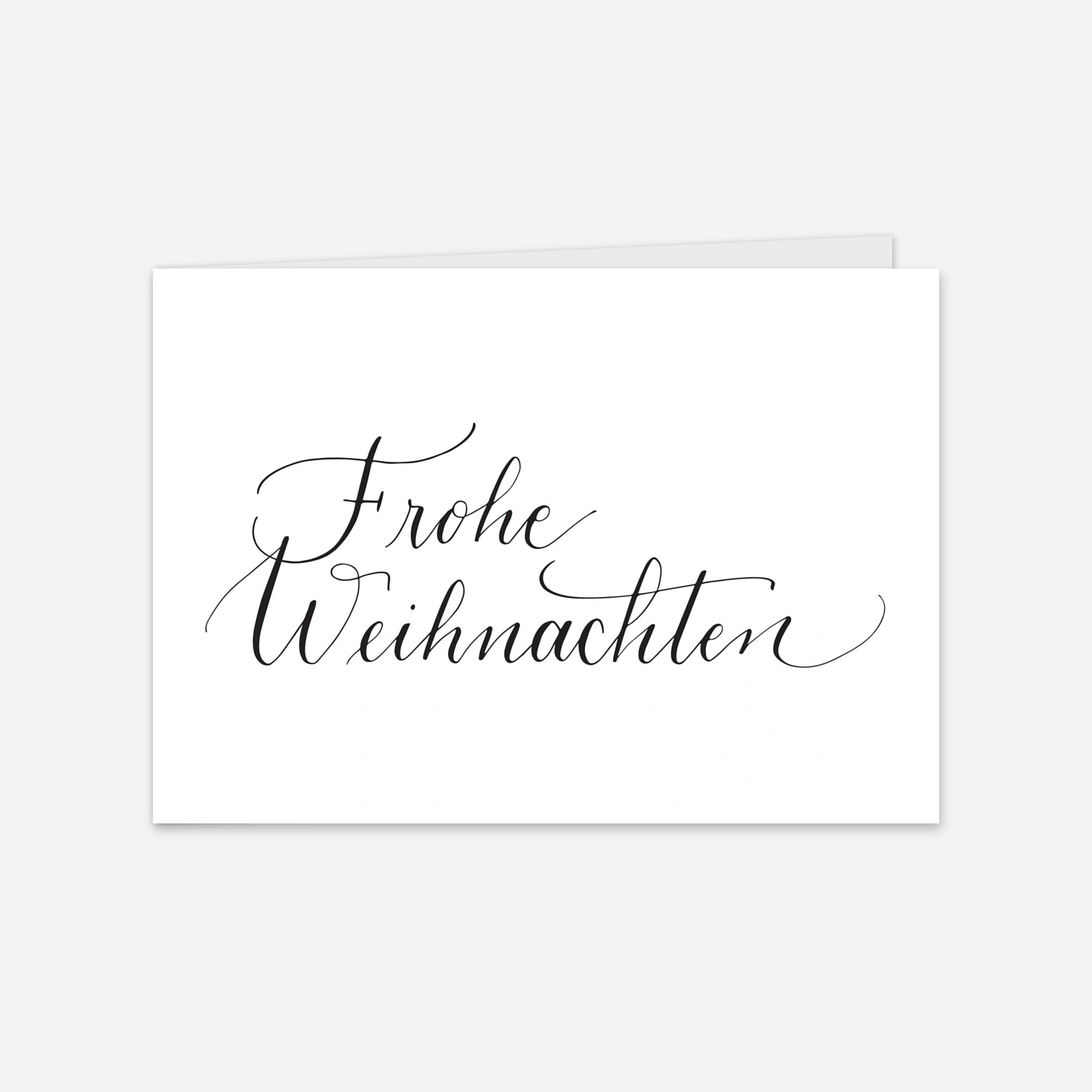 Weihnachtskarte Swing I