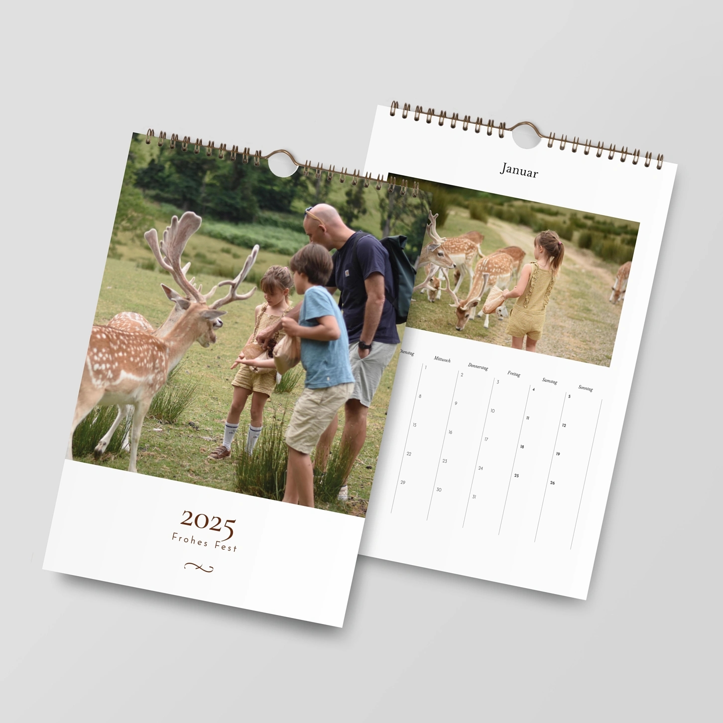 Wandkalender personalisierbare Felder Symphonie