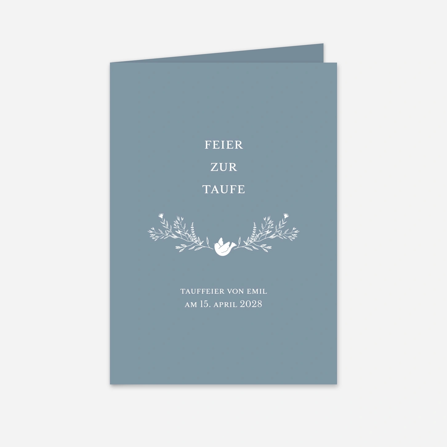 Kirchenheft Taufe Engelsfeder