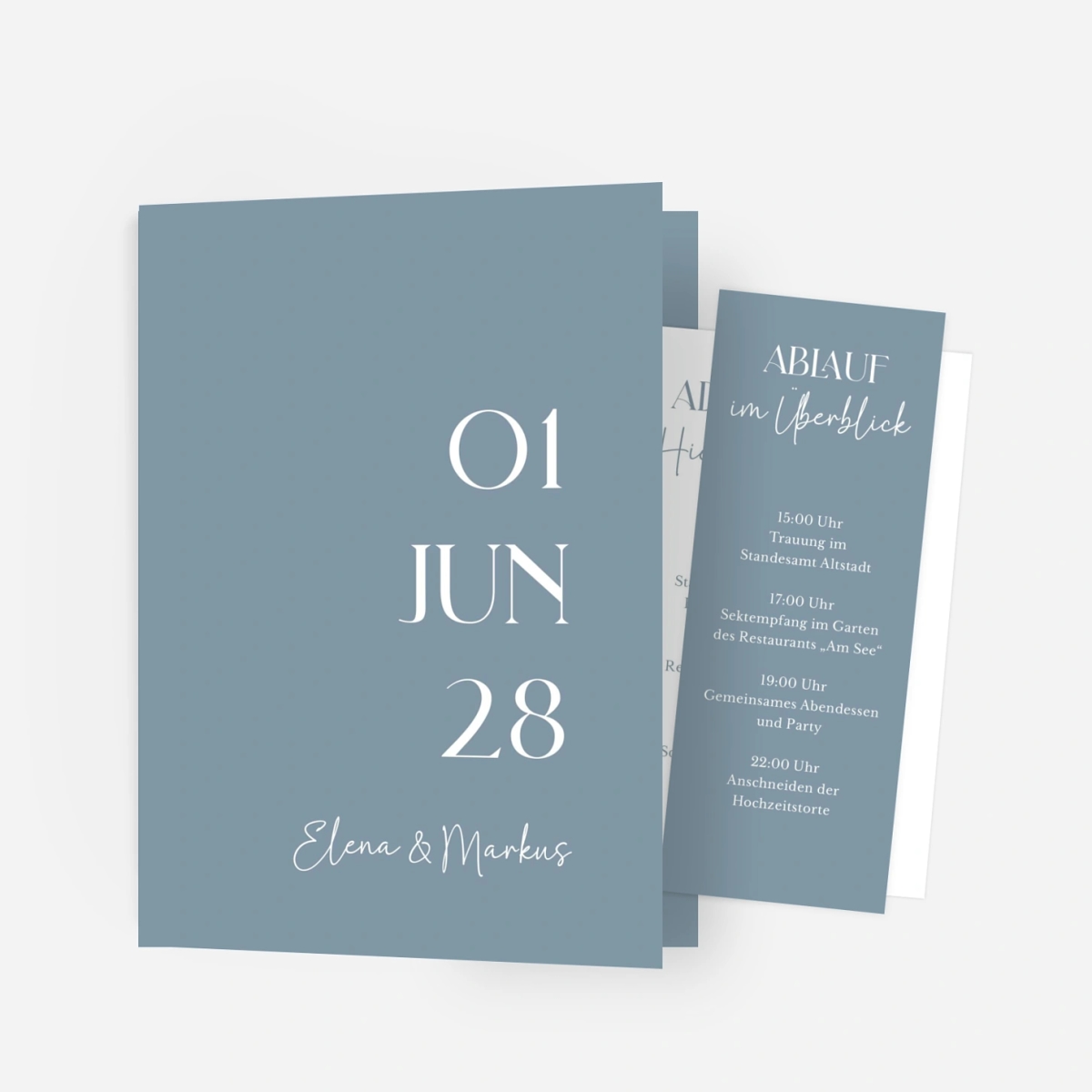 Hochzeitseinladung Tag der Liebe