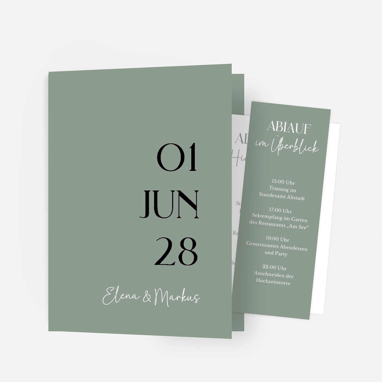 Hochzeitseinladung Tag der Liebe