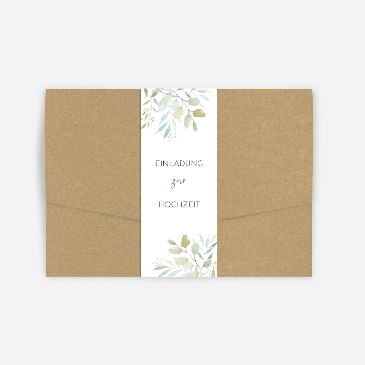 Hochzeitseinladung Tender Leaves