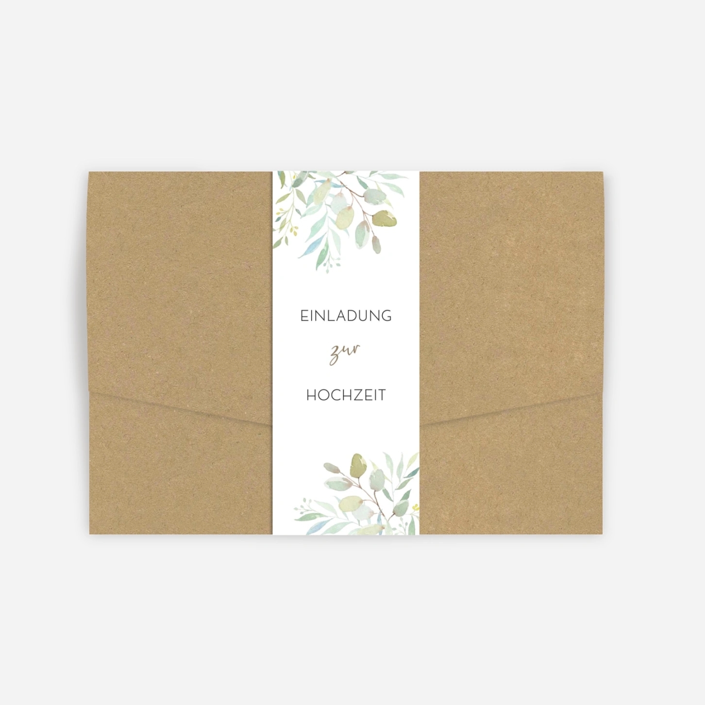 Hochzeitseinladung Tender Leaves