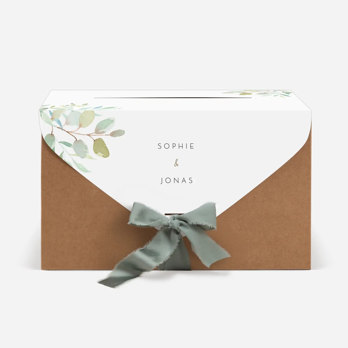 Kartenbox Hochzeit Tender Leaves