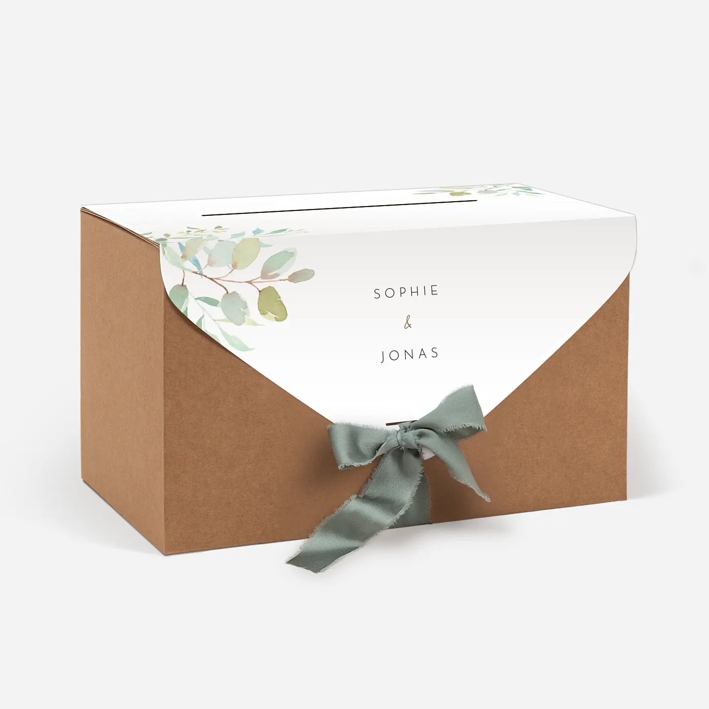 Kartenbox Hochzeit Tender Leaves