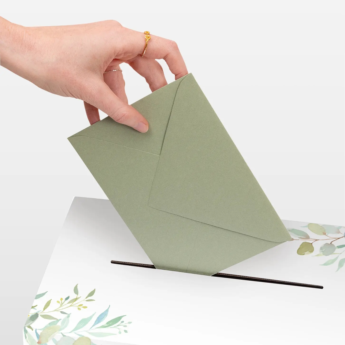 Kartenbox Hochzeit Tender Leaves