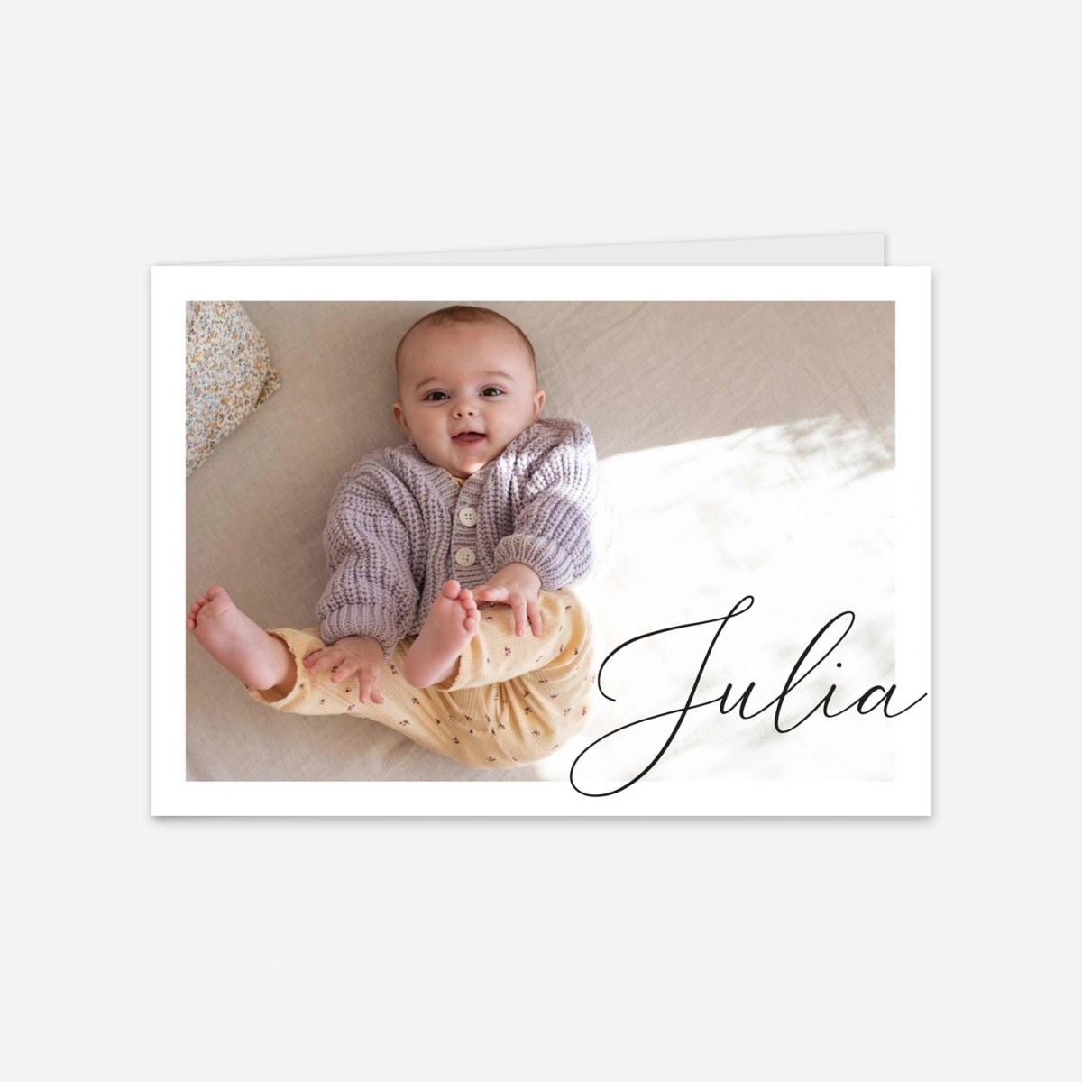 Geburtskarte Traumreise