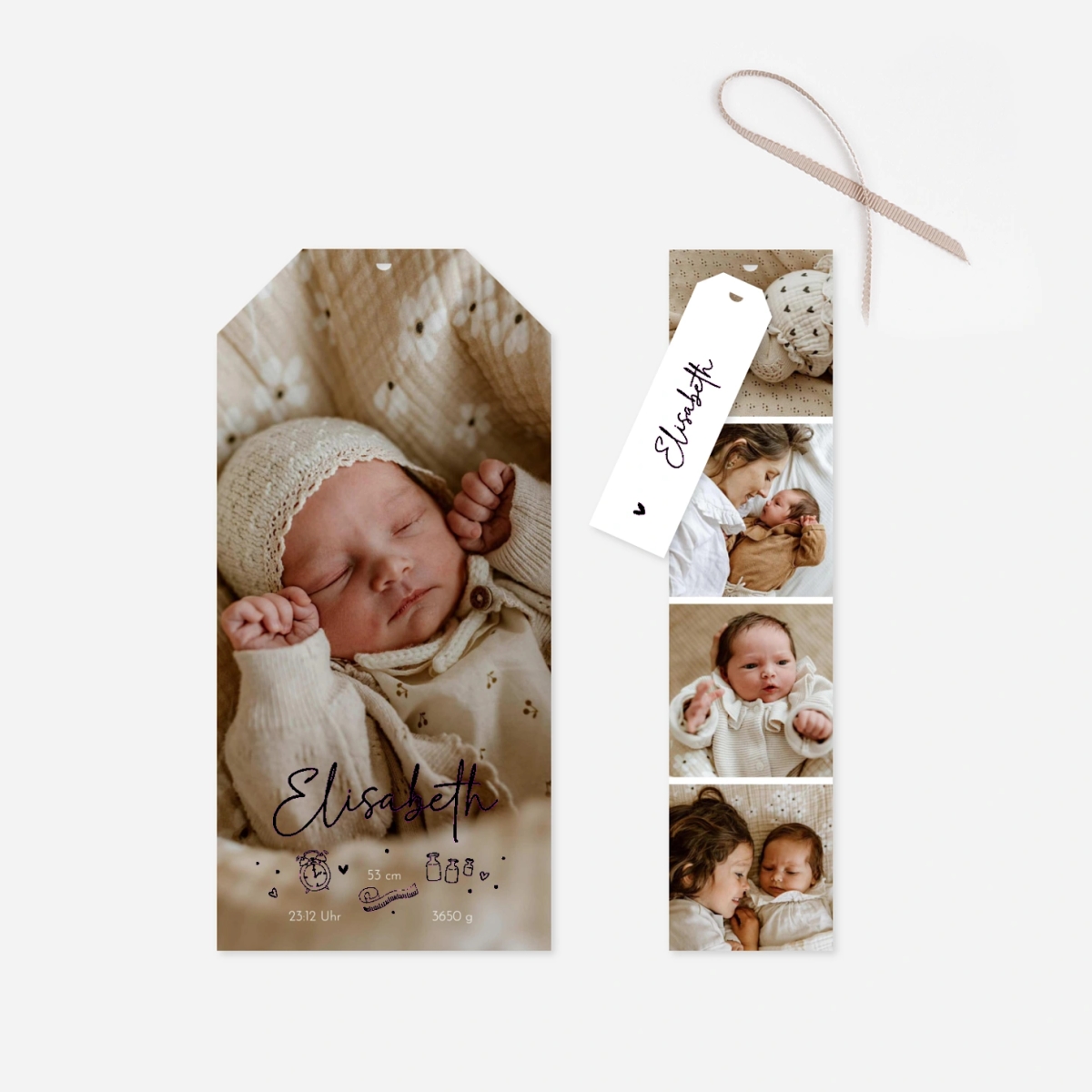 Geburtskarte Unser Kleinstes