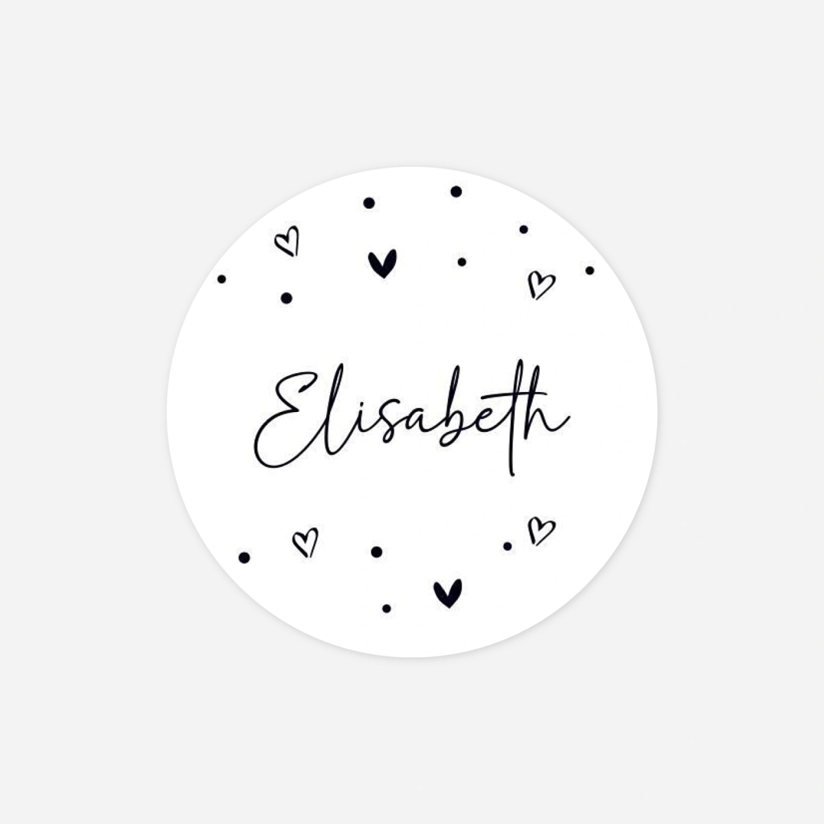 Aufkleber (Gastgeschenk) Unser Kleinstes