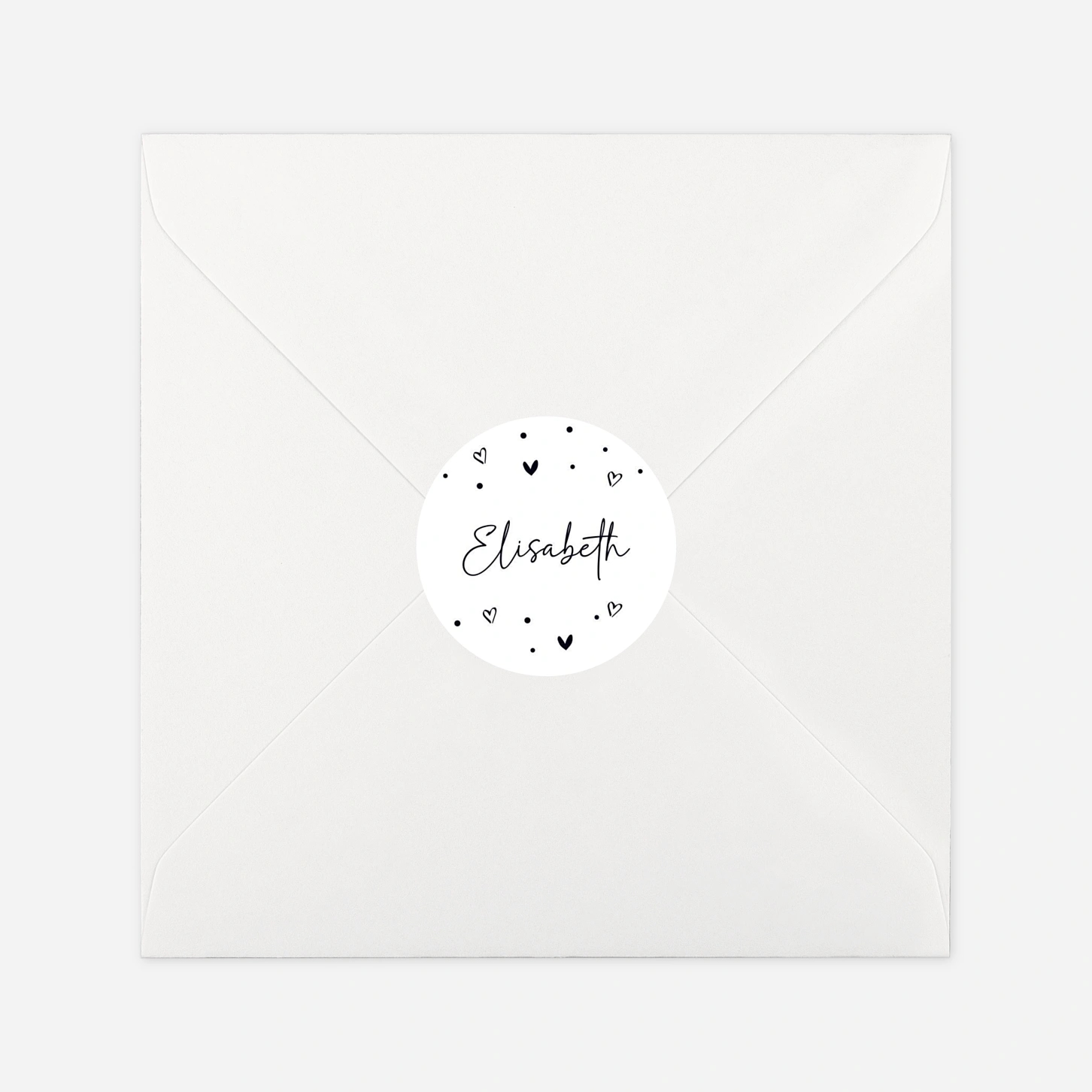 Aufkleber (Gastgeschenk) Unser Kleinstes