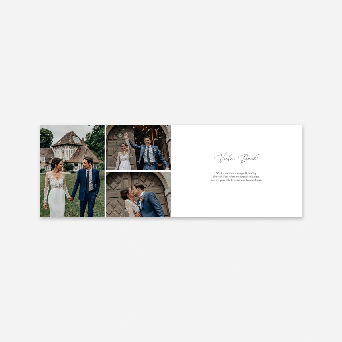 Dankeskarte Hochzeit Unter uns
