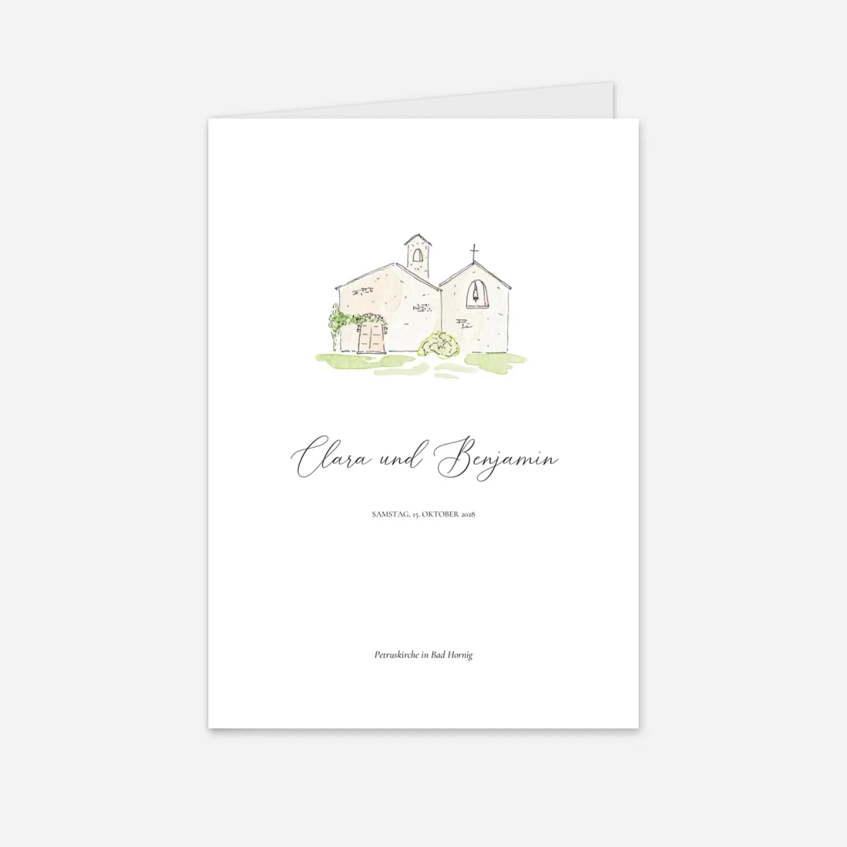 Kirchenheft Hochzeit Unter uns