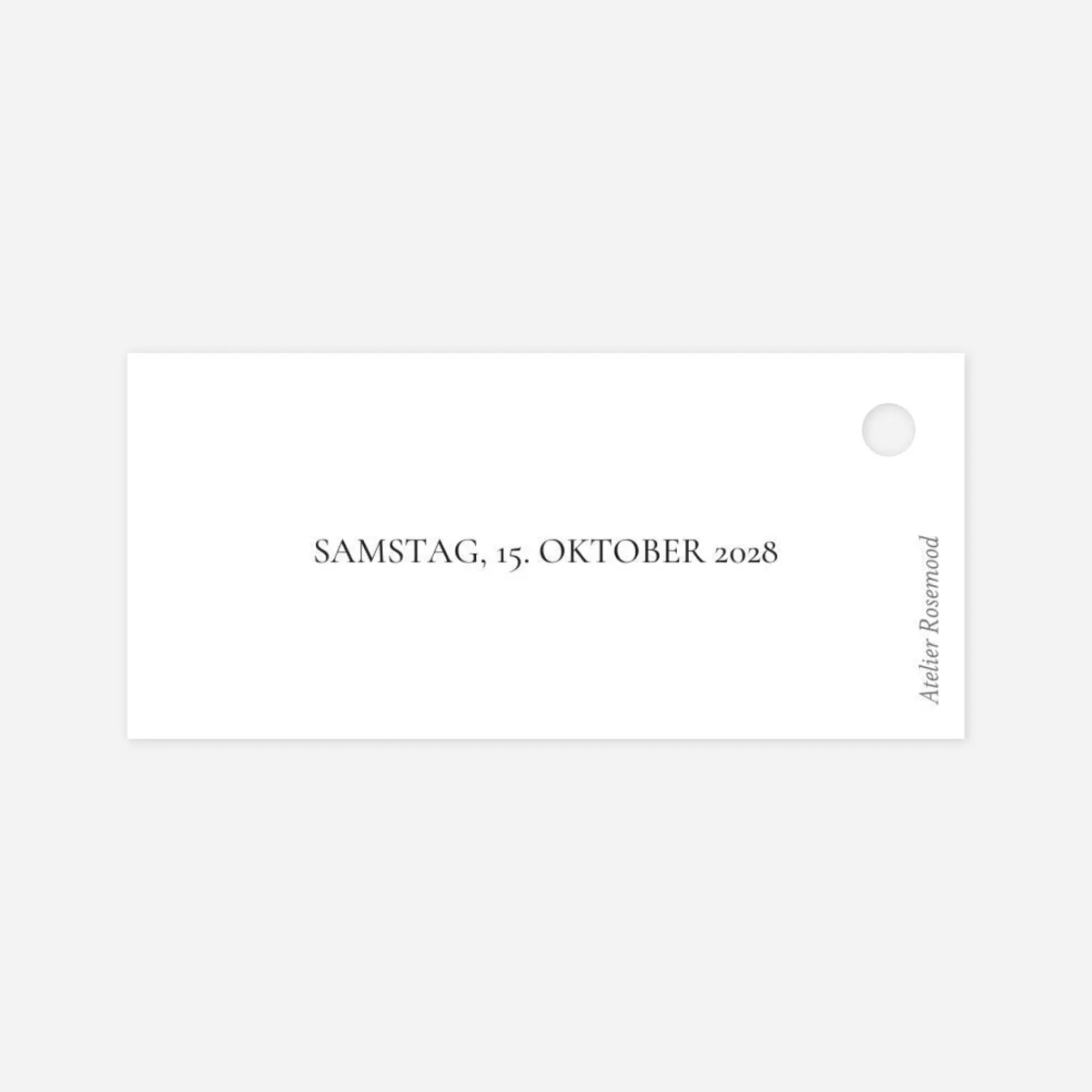 Anhänger zur Hochzeit Unter uns