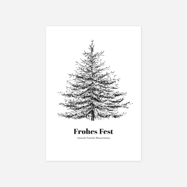 Unser Weihnachtsbaum