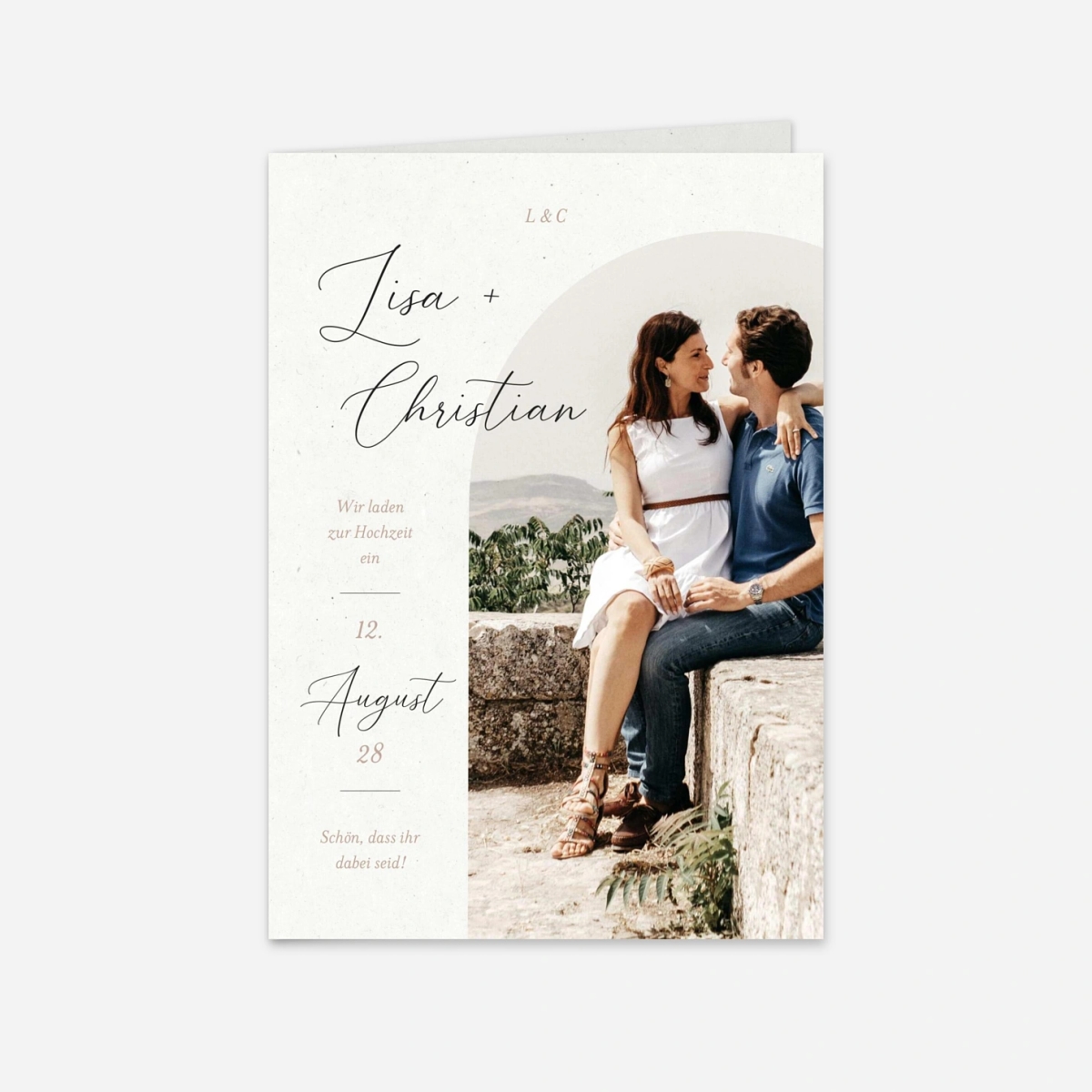 Hochzeitseinladung Charme