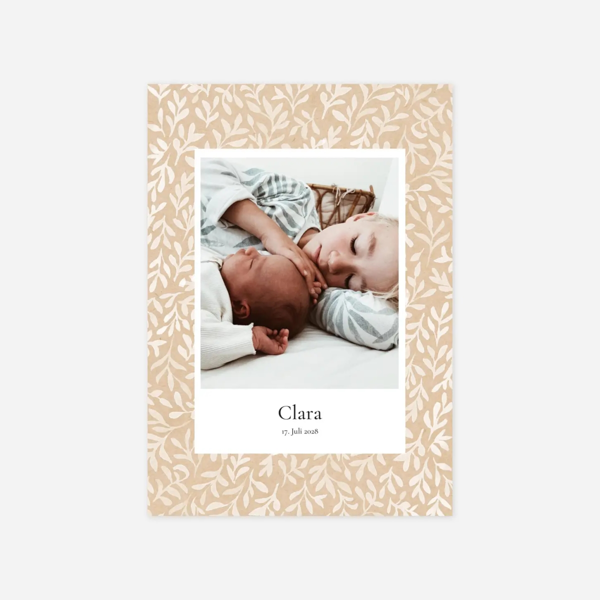 Geburtskarte Verbundenheit