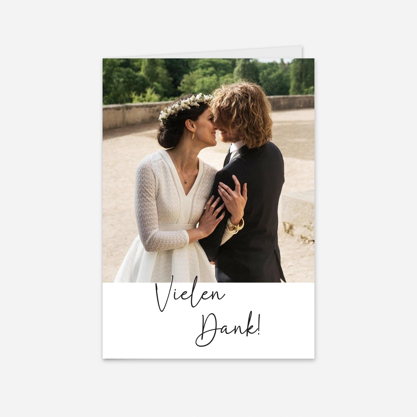 Dankeskarte Hochzeit Voll Freude