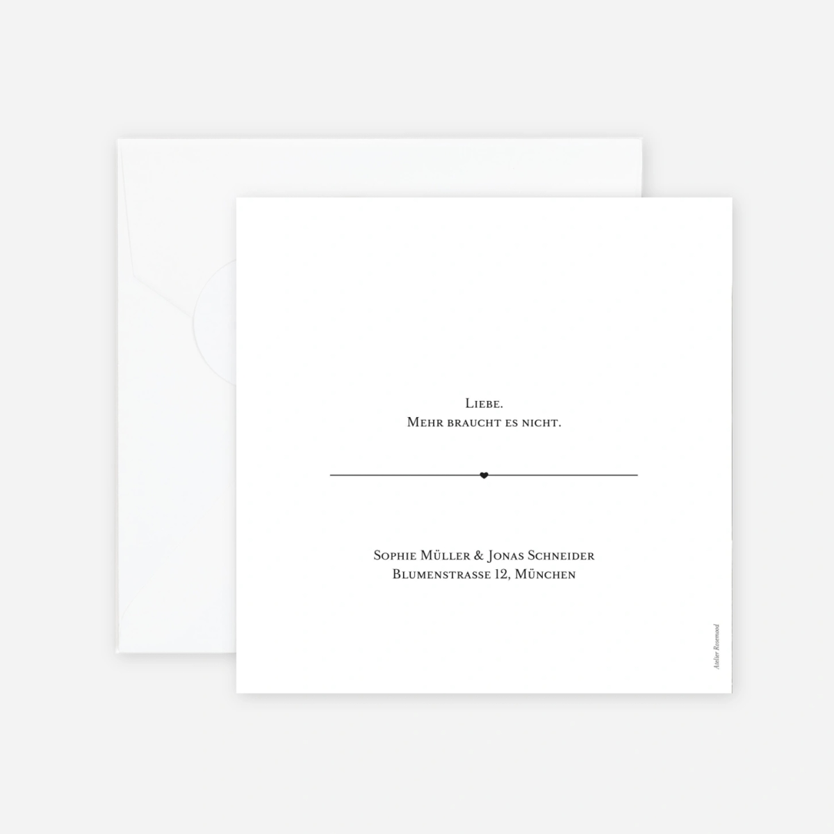 Hochzeitseinladung Voll Freude