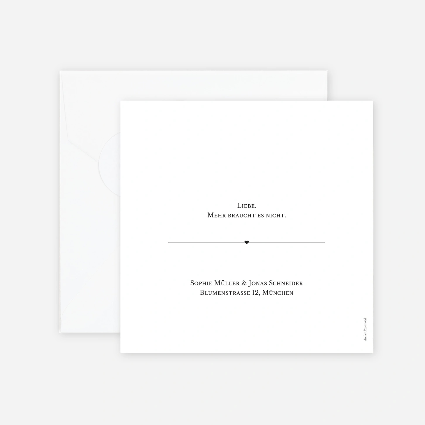 Hochzeitseinladung Voll Freude