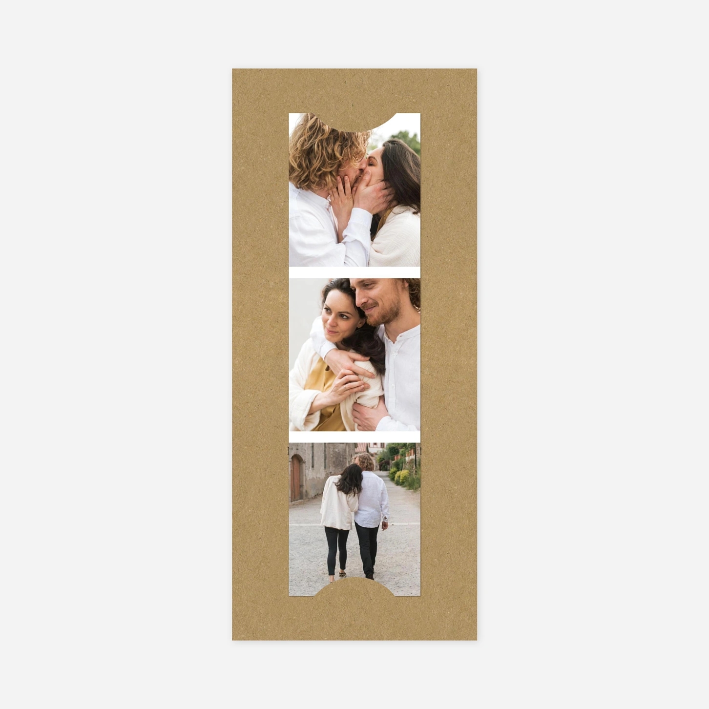 Save-the-Date Karte Voll Freude