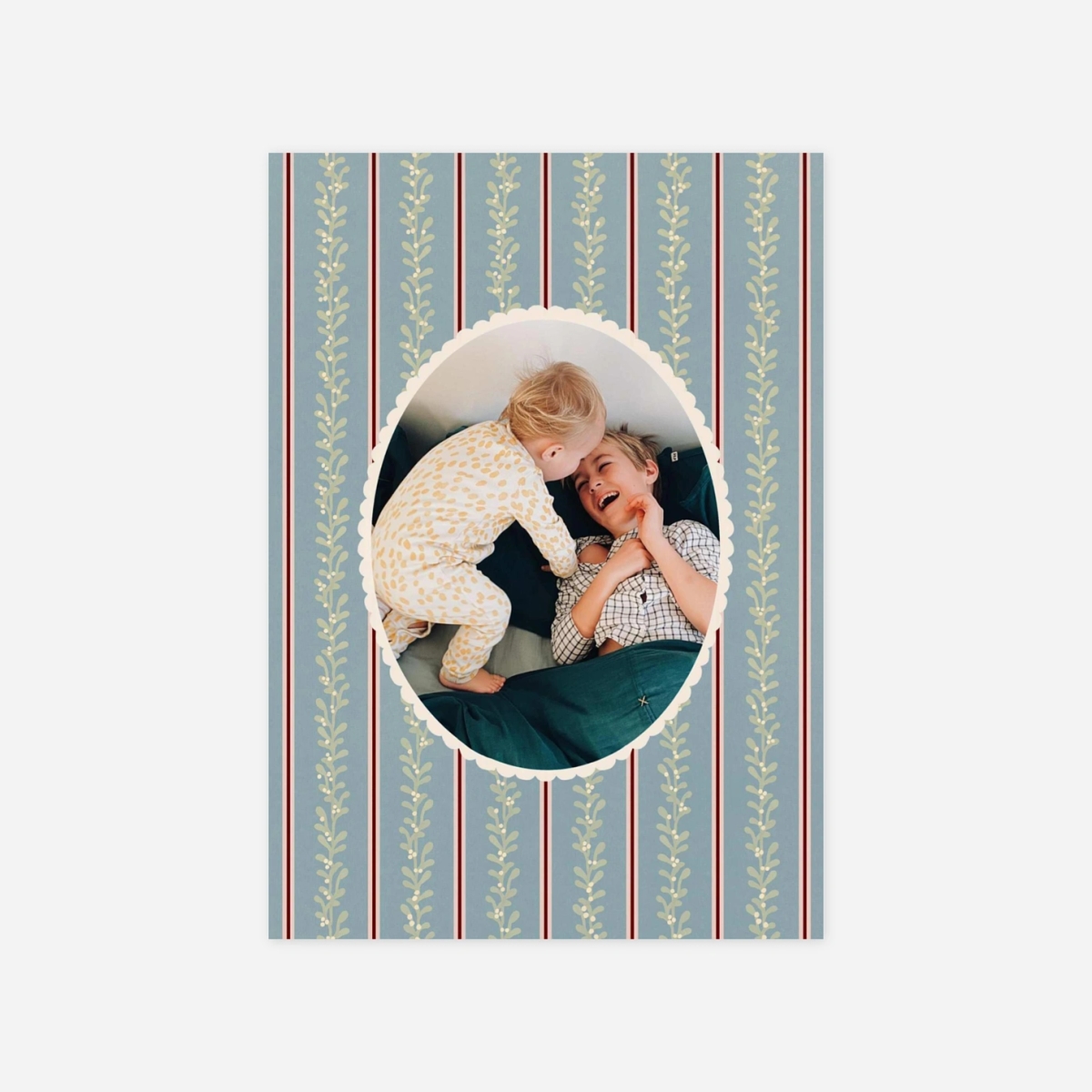 Weihnachtskarte Vintage Moment