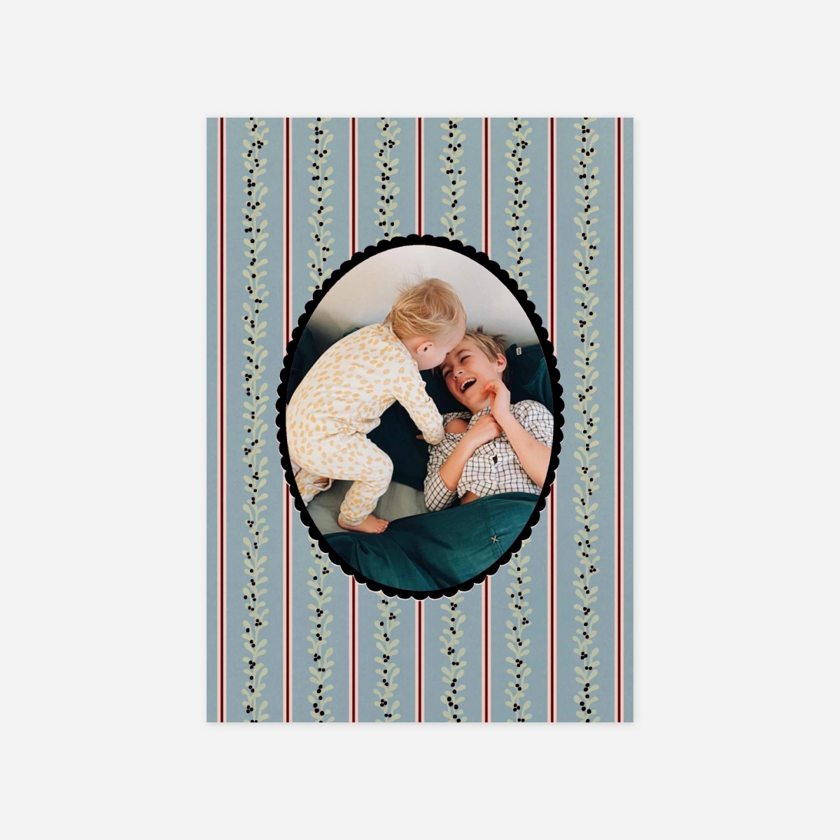 Weihnachtskarte Vintage Moment