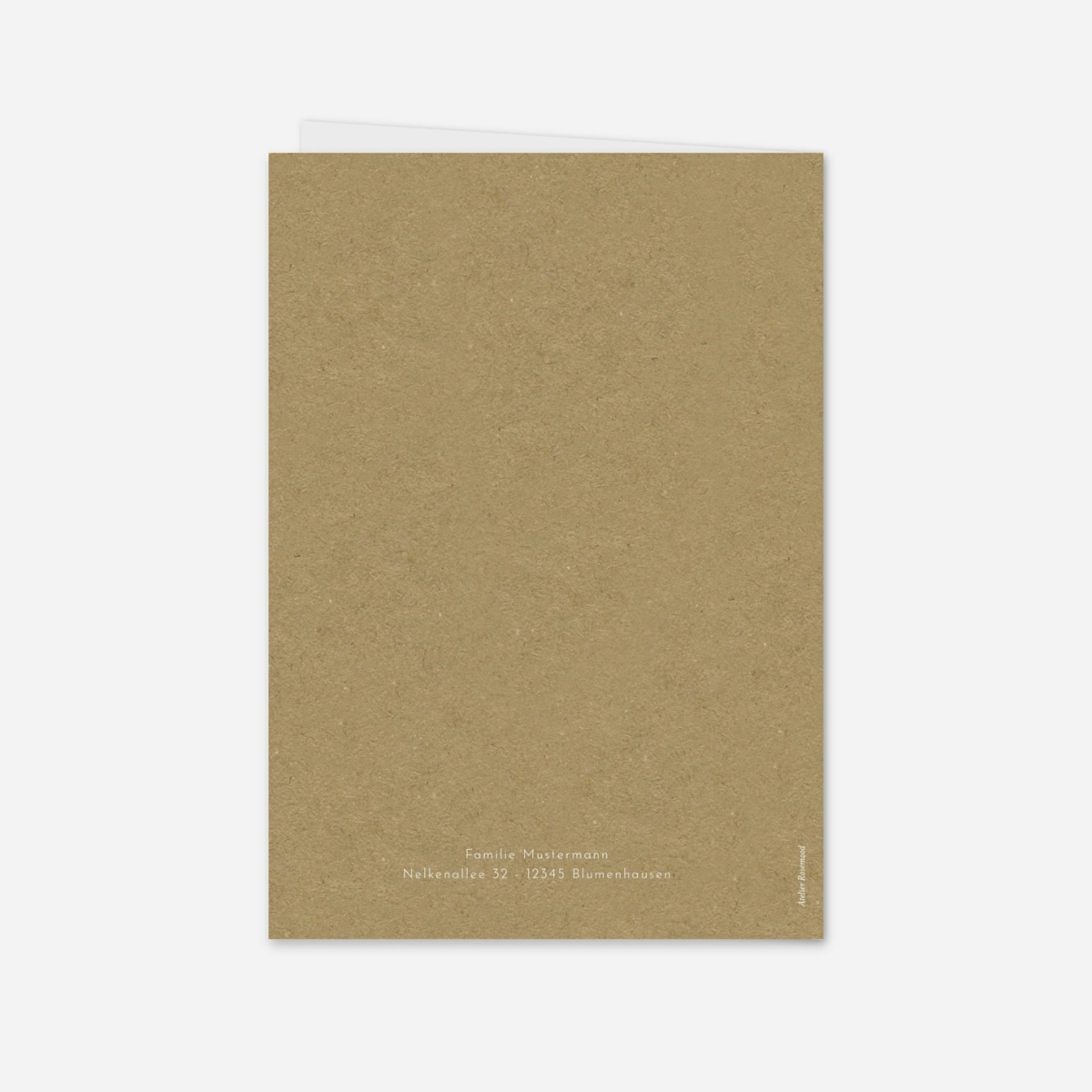 Weihnachtskarte Weihnachtsbeeren