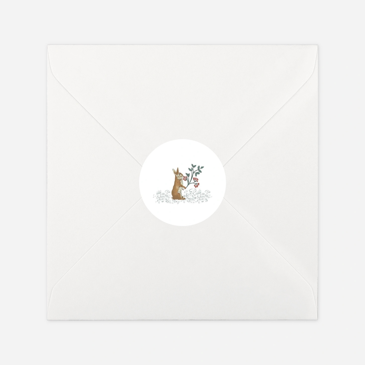 Aufkleber (Gastgeschenk) Weihnachtsgeschichte