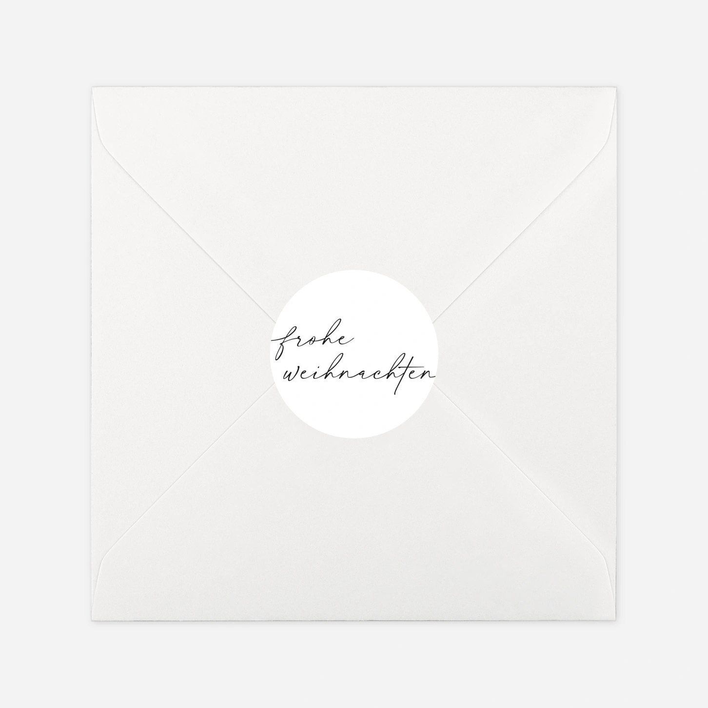 Geschenkaufkleber Weihnachten Weihnachtsgruß