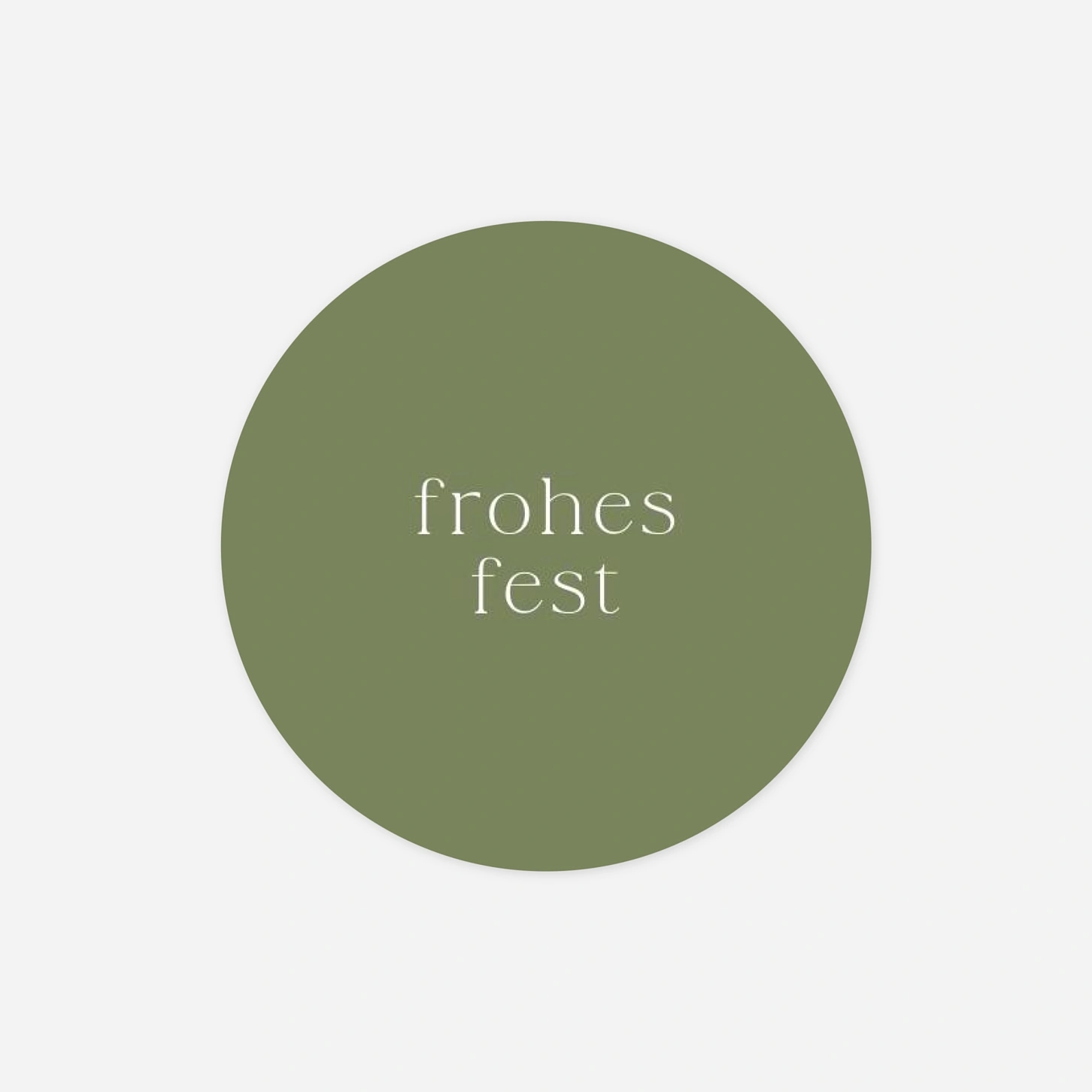 Geschenkaufkleber Weihnachten Welle der Liebe