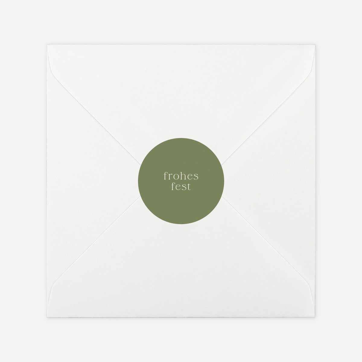 Geschenkaufkleber Weihnachten Welle der Liebe