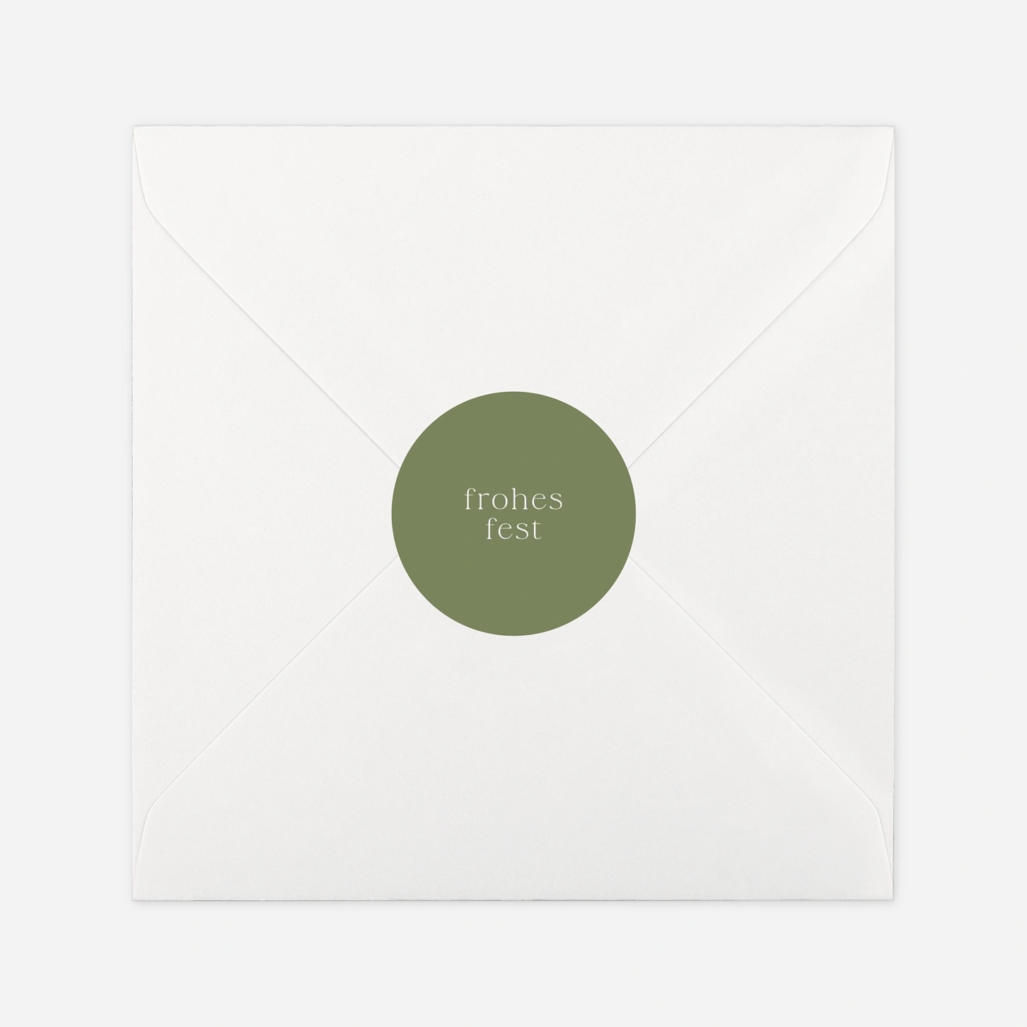 Geschenkaufkleber Weihnachten Welle der Liebe