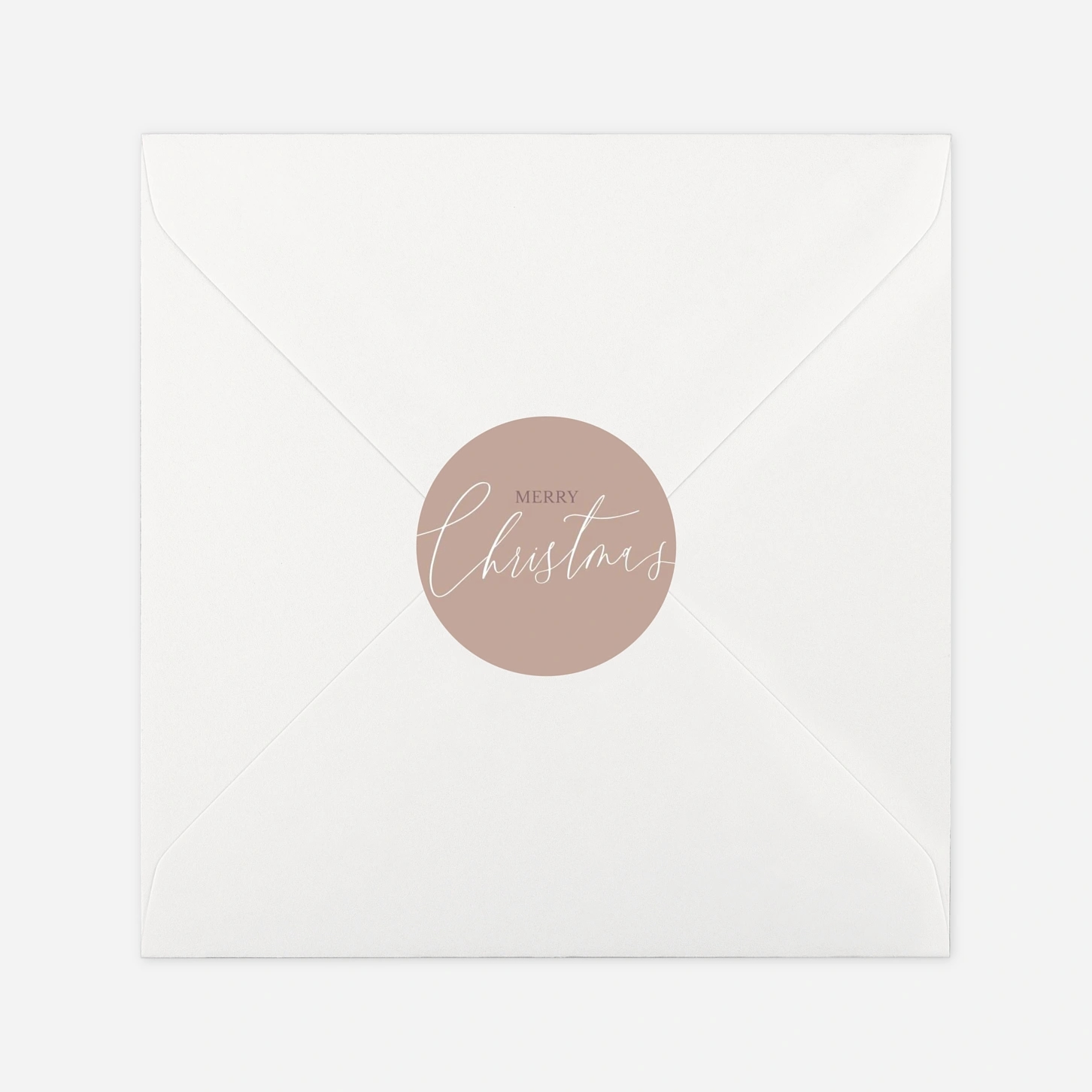 Geschenkaufkleber Weihnachten Wonderful Time