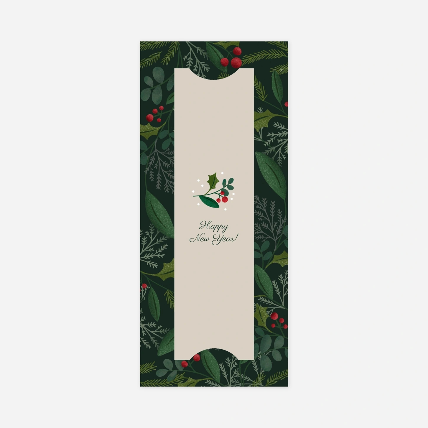 Weihnachtskarte Winterberry