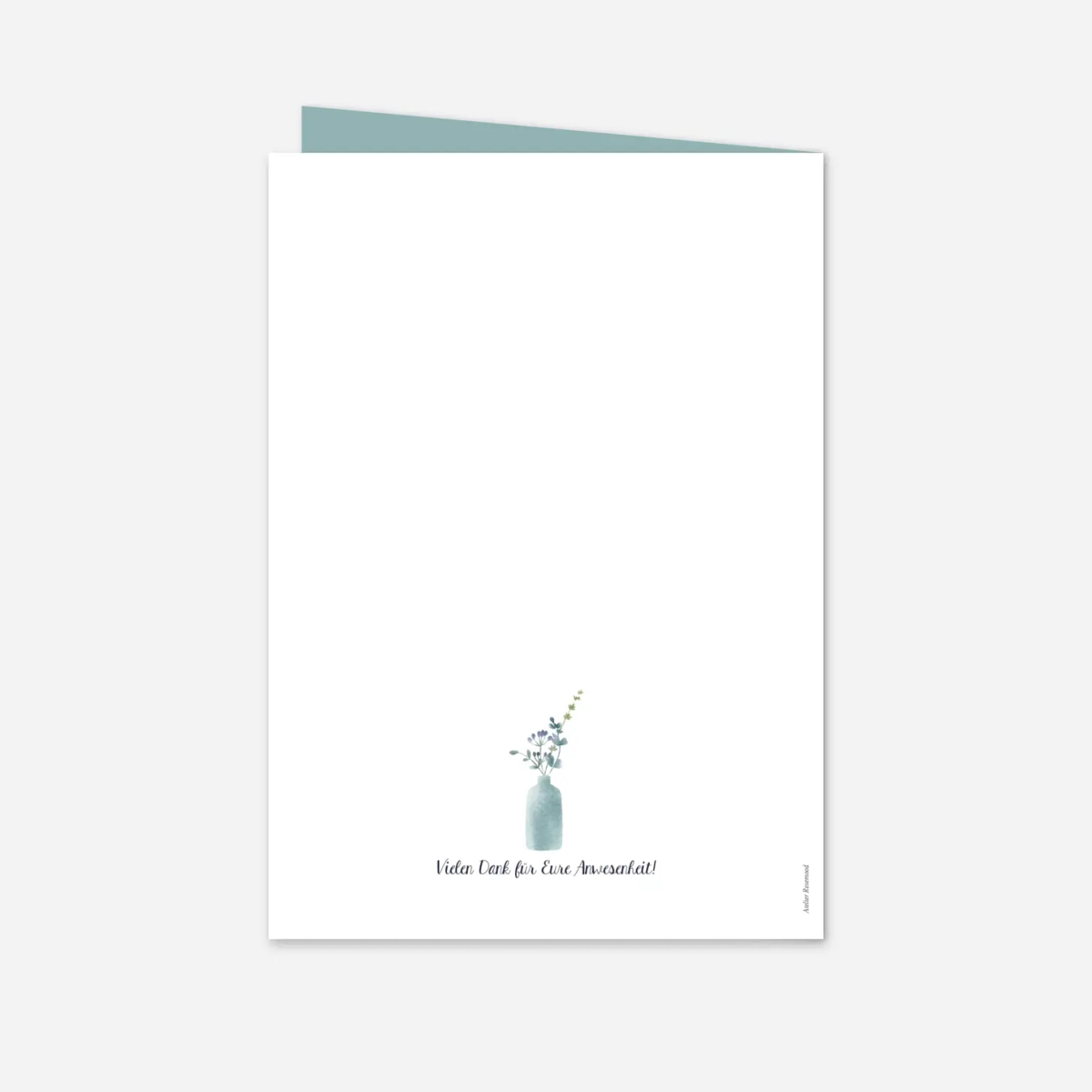 Kirchenheft Hochzeit Wildblumen