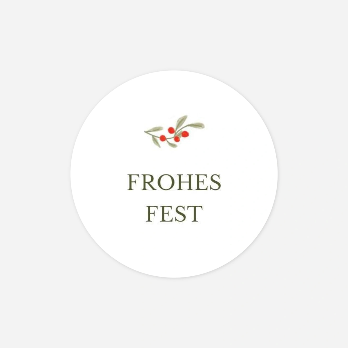 Geschenkaufkleber Weihnachten Wintermärchen