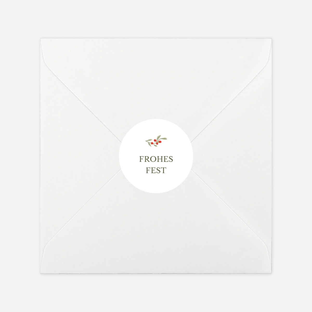 Geschenkaufkleber Weihnachten Wintermärchen