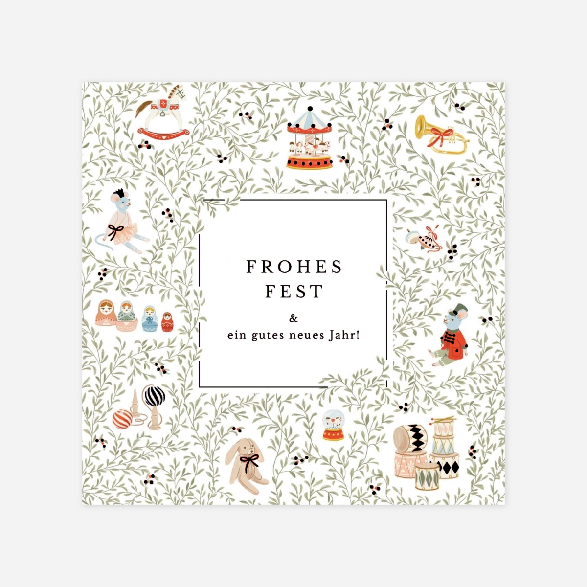 Weihnachtskarte Wintermärchen