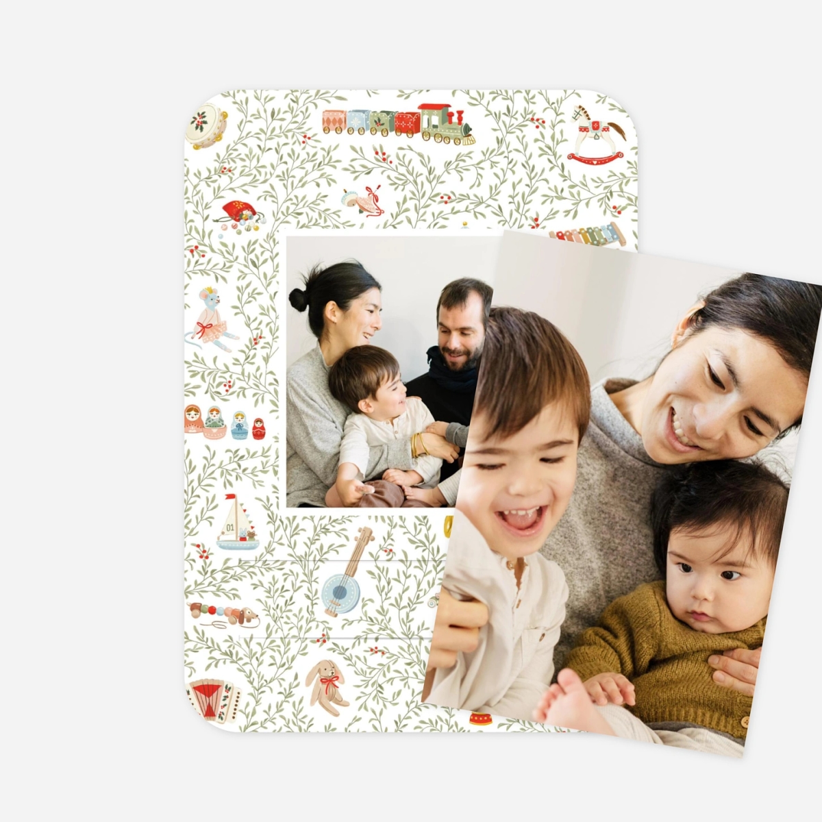 Weihnachtskarte Wintermärchen