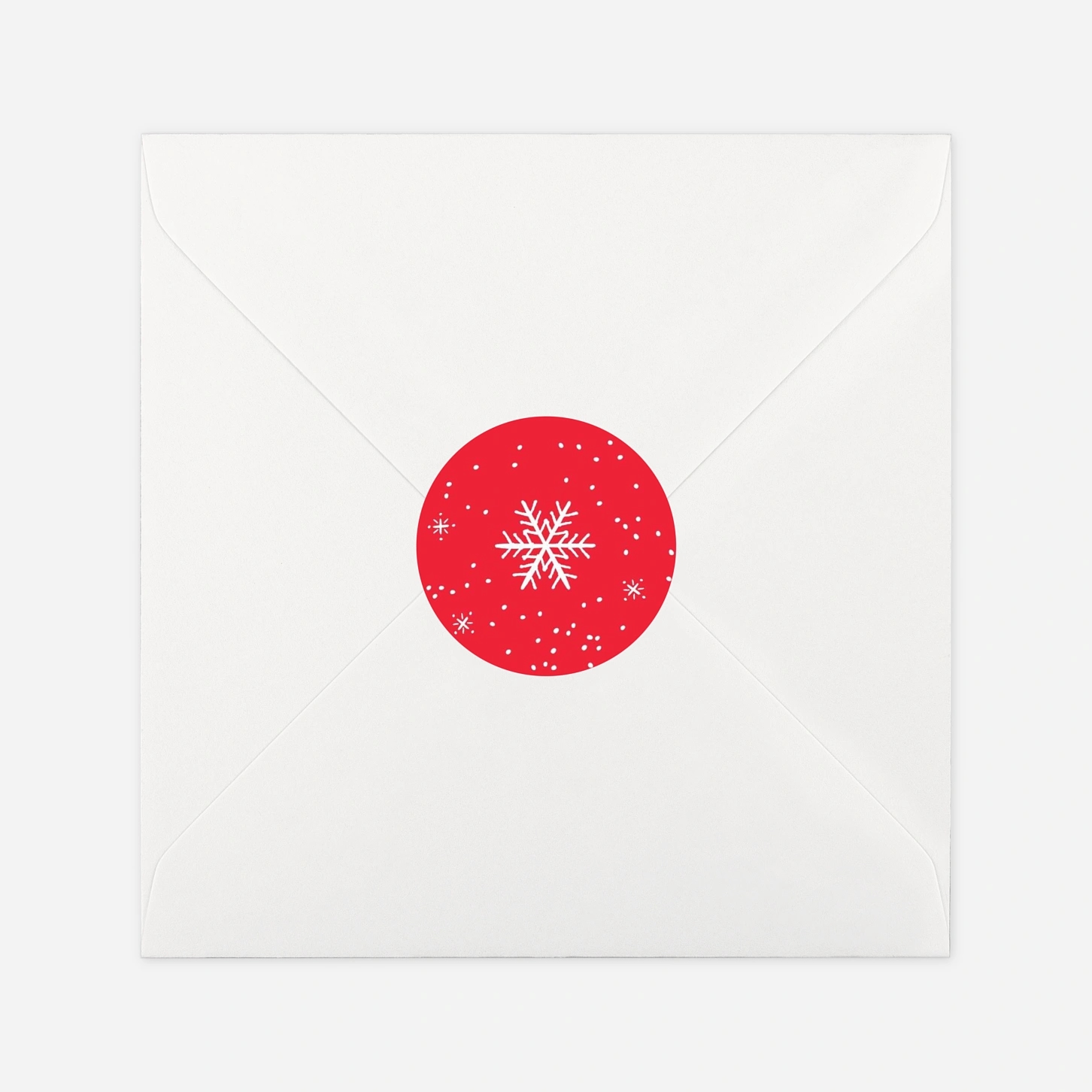 Geschenkaufkleber Weihnachten Wintertage