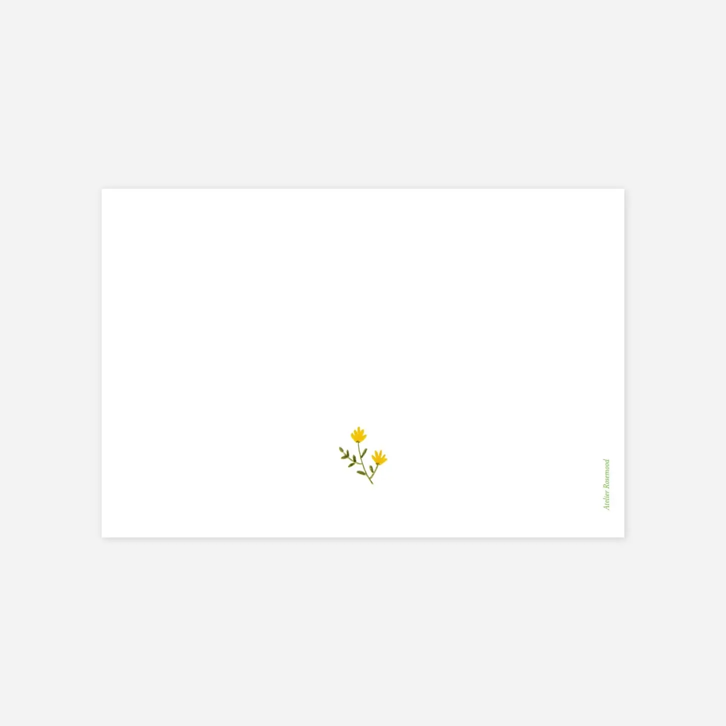 Grußkarte Wildblumenwiese