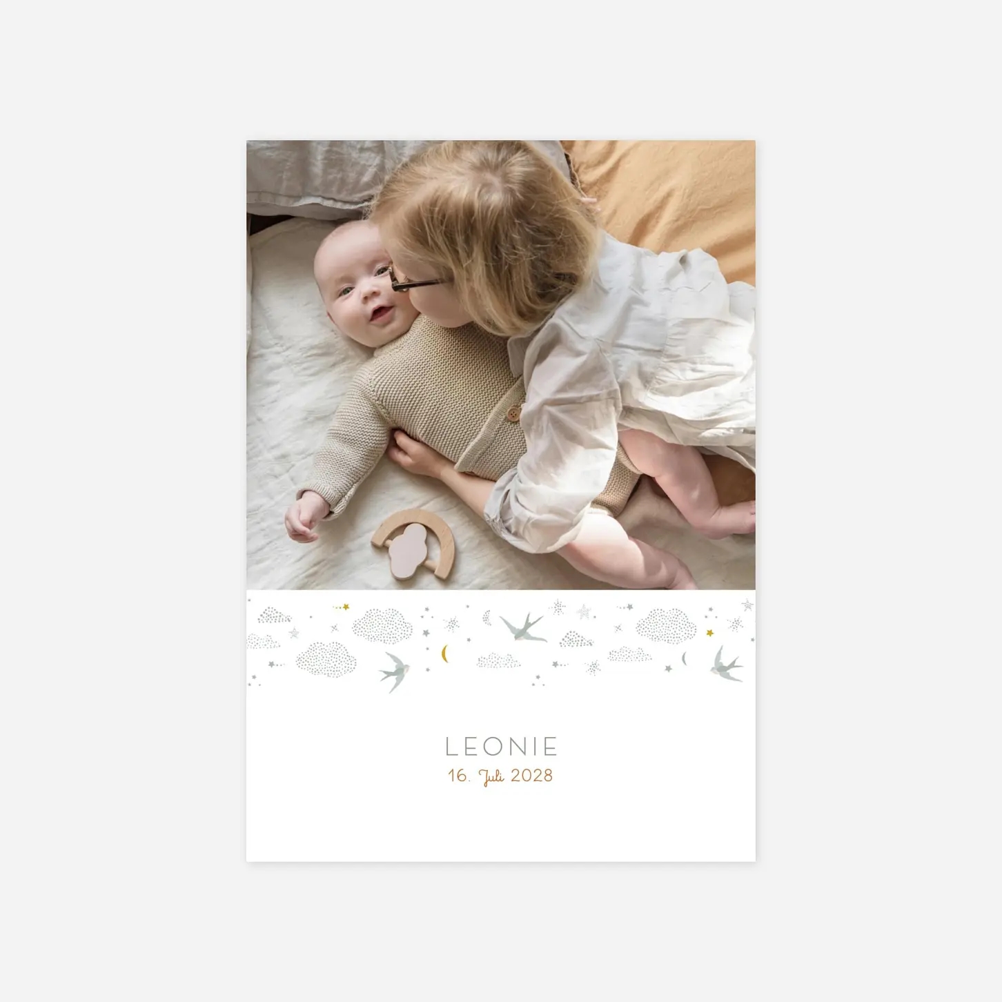 Geburtskarte Wolkenreich