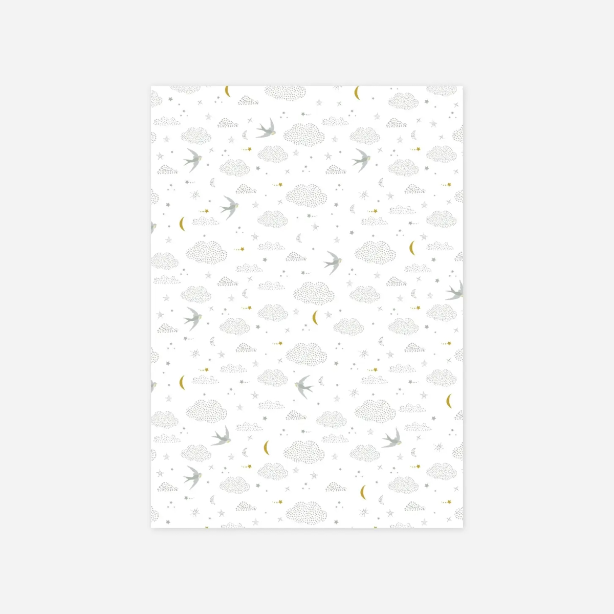 Menükarte Taufe Wolkenreich