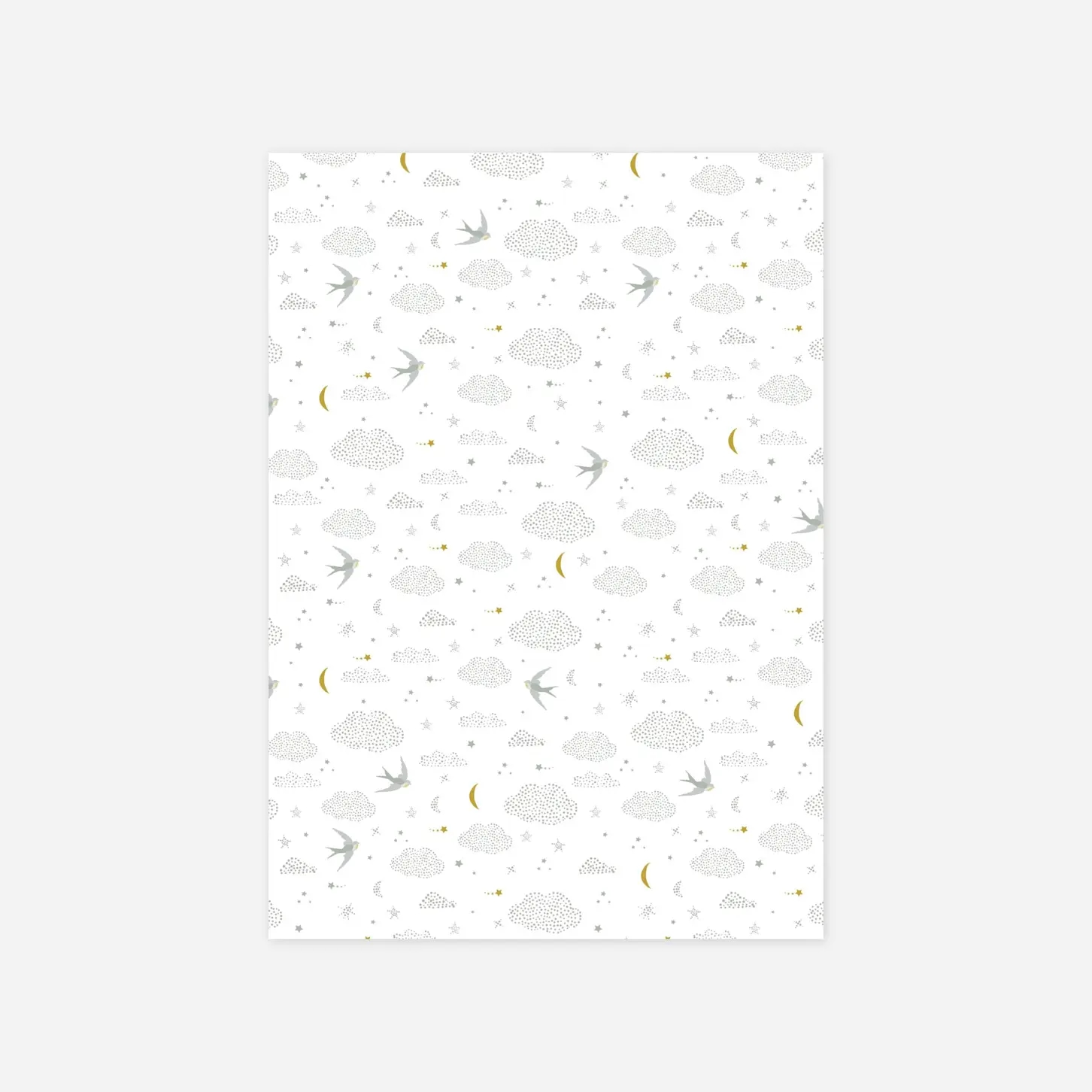 Menükarte Taufe Wolkenreich