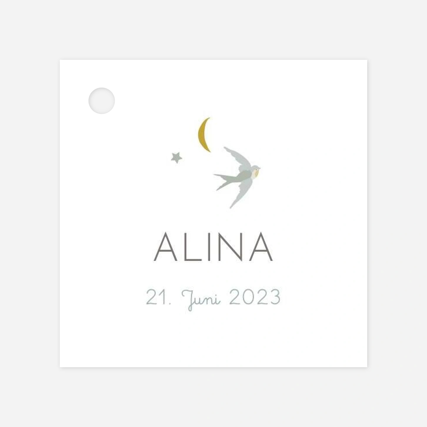 Anhänger Taufe Wolkenreich